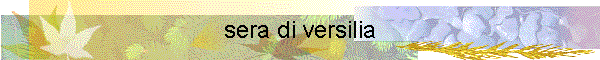 sera di versilia